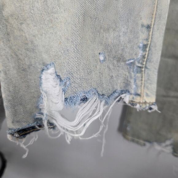 Ag Adriano Goldschmied Jeans 28 Womens Jodi Crop Acid Dirt Wash Denim Cotton - Picture 3 of 9